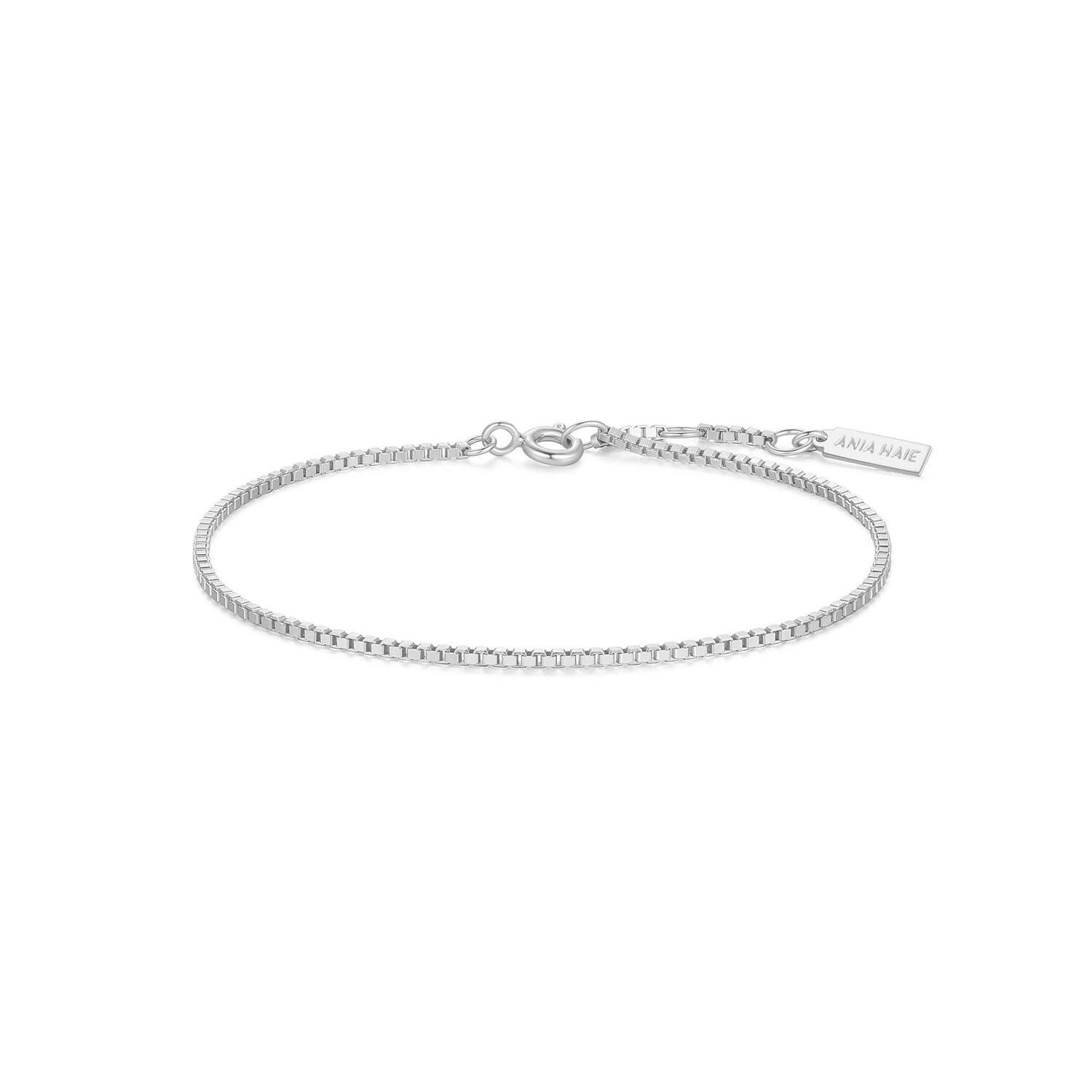  Lady Cozy - Gliederarmbänder - Silber / Rhodiniert - 18,5cm